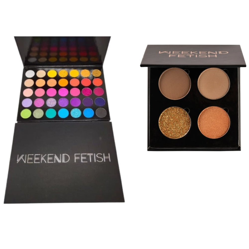 Nude & 35 Piece Rainbow Palette Set